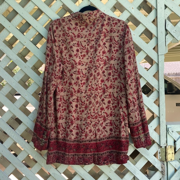 SOLD Free people Bellflower Blazer size medium - Picture 4 of 5